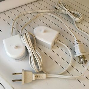 Kids Sonicare toothbrush chargers.